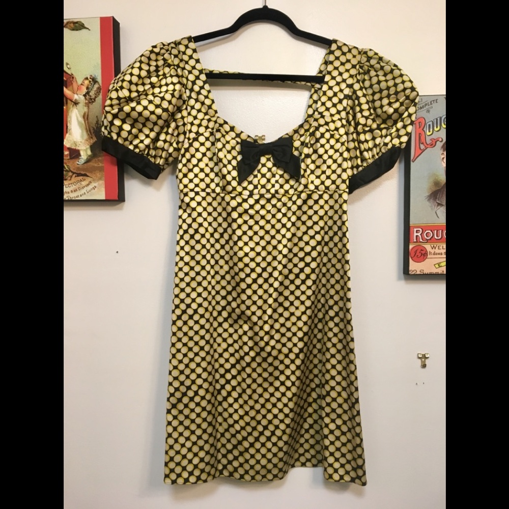 Betsey Johnson Polka Dress